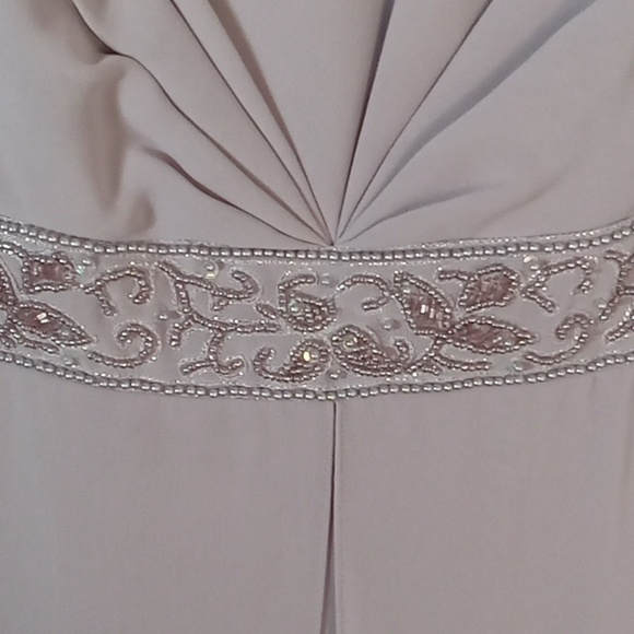 Michelangela lilac ladies beaded dress size 2 - Picture 4 of 8